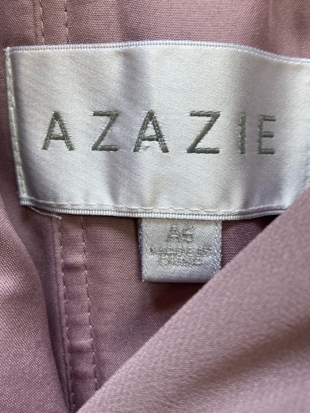 Azazie Lavender Chiffon Off-Shoulder Maxi Dress - Picture 3 of 3